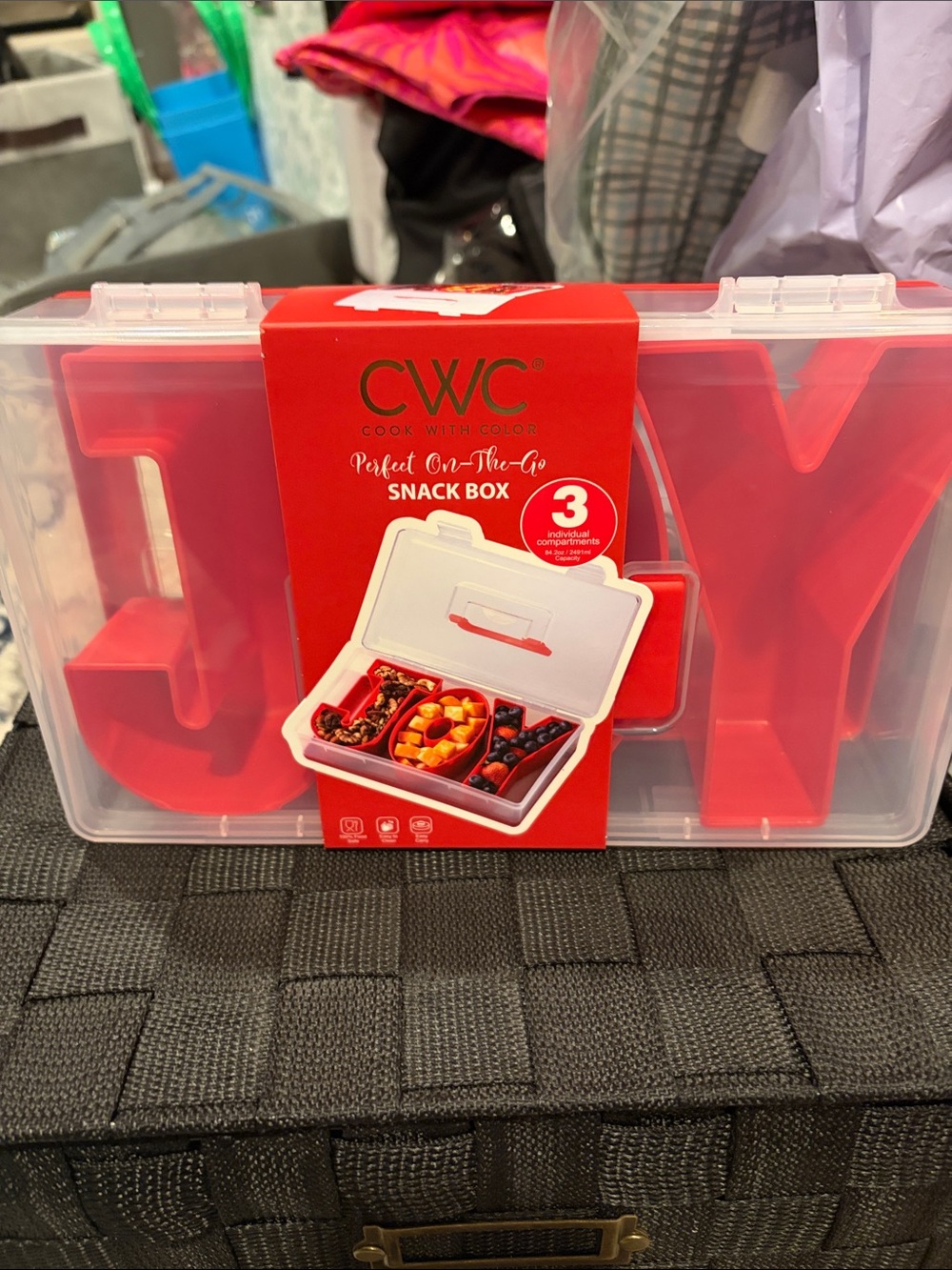 CWC Red Perfect On-The-Go Snack Box